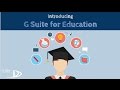 Introduction to G Suite for Education