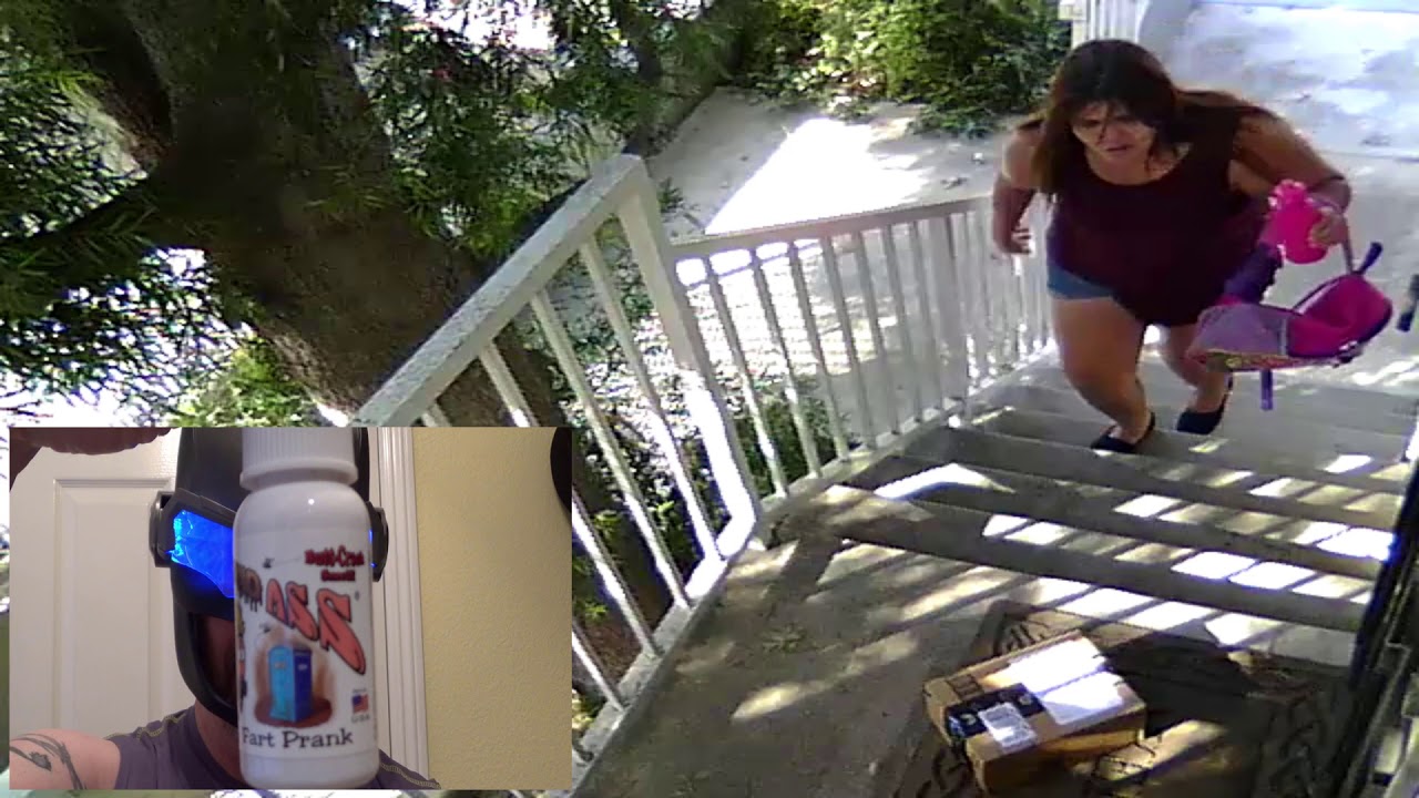Package Thief caught Stealing Liquid Ass! Caught on Camera - YouTube