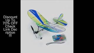 E43 Mosquito 360mm Mini RC Plane RTF with Transmitter Indoor Lightweight Film Beginner-Friendly Easy
