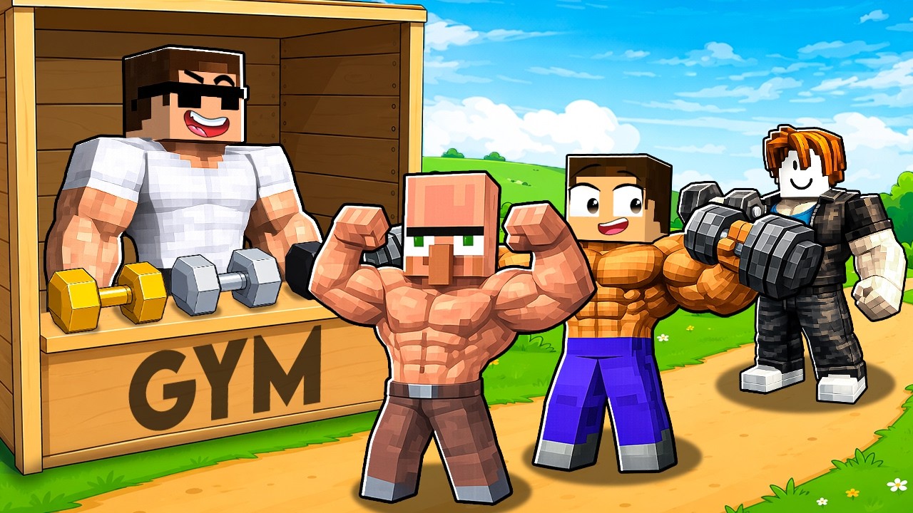 I Opened GYM to Become Rich in Roblox..