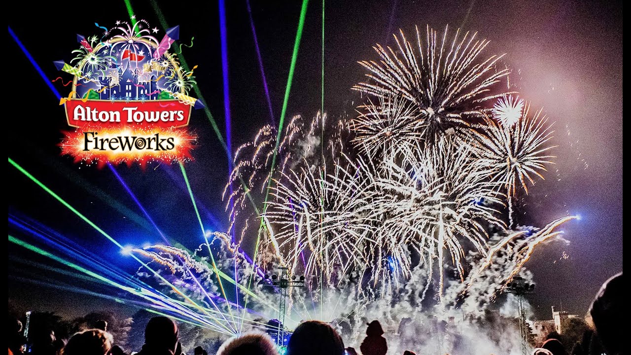 Видеоблог и обзор фейерверков Alton Towers — суббота, 8 ноября 2025 г.
