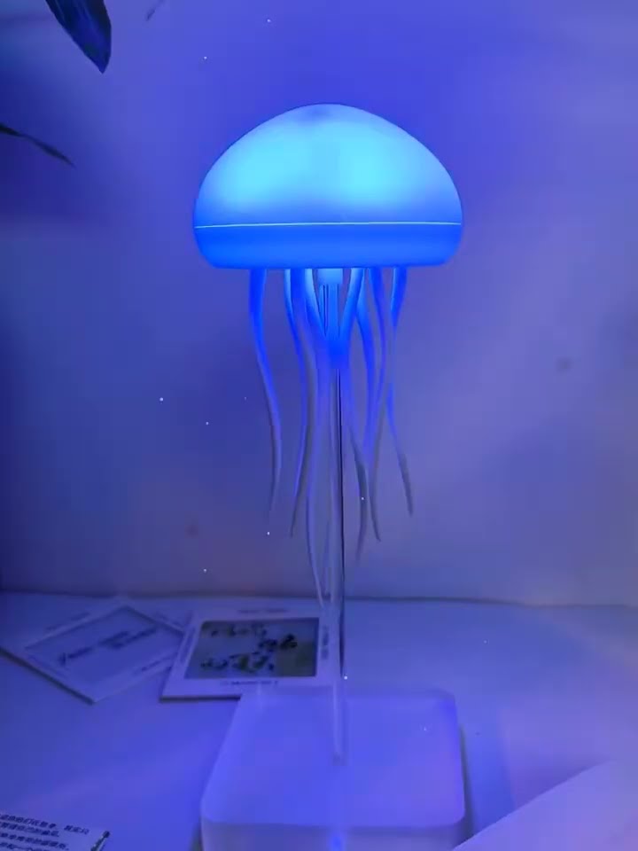 Product Link in Bio ( # 2112 ) ✅ Jellyfish RGB Voice Control Pendant Night Lamp