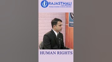 HUMAN RIGHTS | RJS MOCK INTERVIEW | RAJASTHALI LAW INSTITUTE JAIPUR #shorts #judiciary