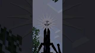 uma ANOMALIA está me OBSERVANDO no meu MUNDO...💀 (sunman) #minecraft #shorts #viral