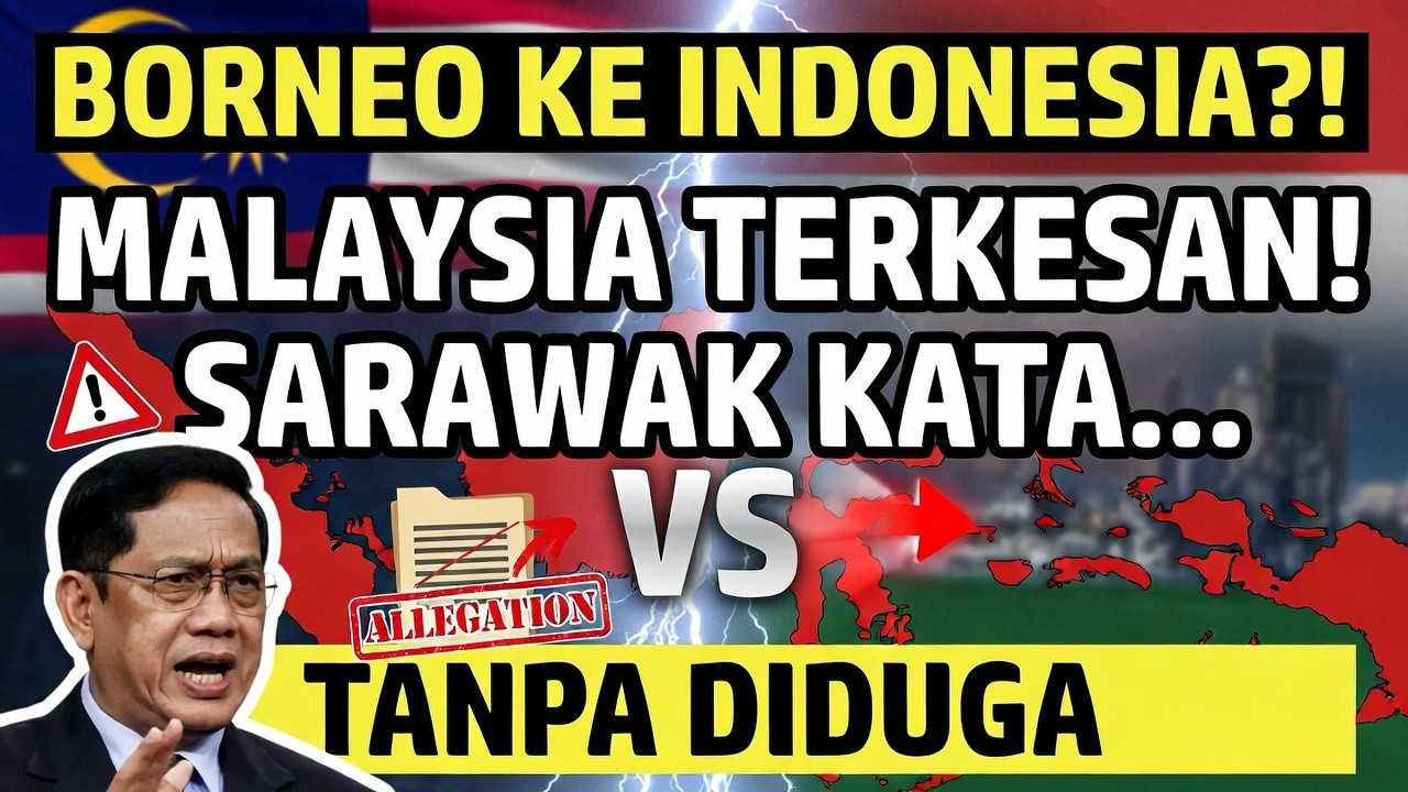 Pemimpin Sarawak Mengatakan Masa Depan Borneo Ada pada Indonesia — Malaysia Terkesan Tanpa Diduga!