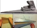 Imperial Star Destroyer made from Cardboard
