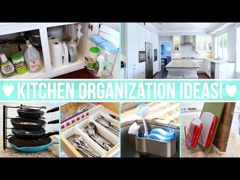 Kitchen Organization Ideas!