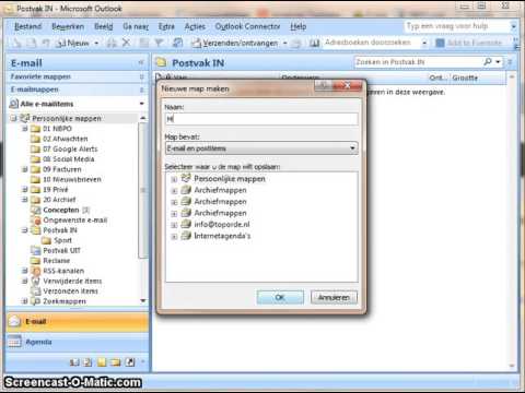 Mappen maken en ordenen in Outlook Werkdrukverlager - YouTube Mappen Maken En Ordenen In Outlook Werkdrukverlager - Youtube