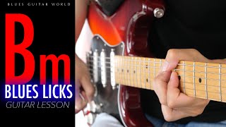 5 Useful Blues Licks in Bm | Guitar Lesson