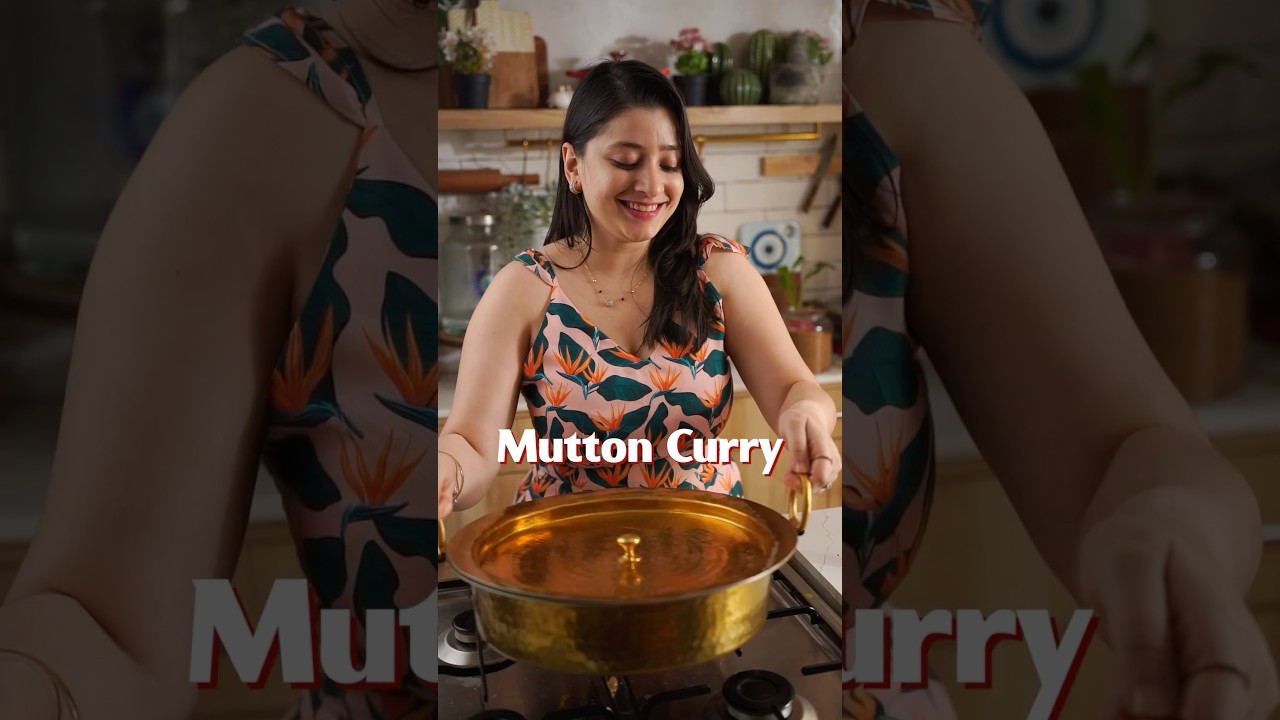 Railway style mutton curry 