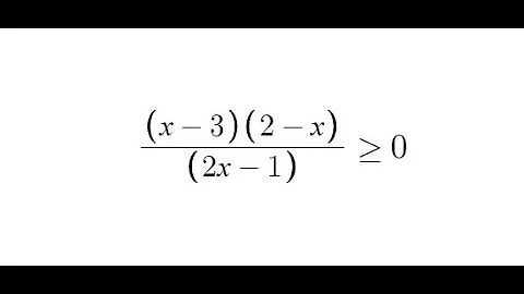 Grade 12 Advanced Functions - Solving Rational Inequality (ch 5.5)