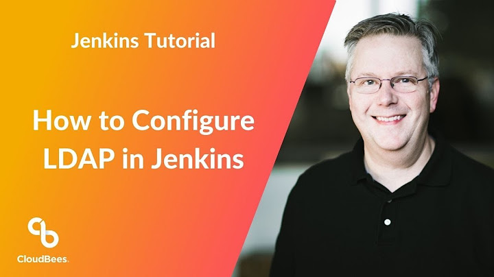 How to Configure LDAP in Jenkins