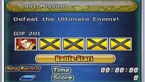 [TAS] Dragon Ball Z : Budokai Tenkaichi 3 : Mission 100 | Last Mission (PS2)