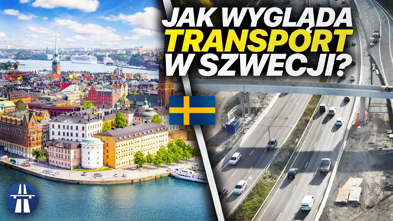 Drogi oraz transport publiczny w Szwecji
