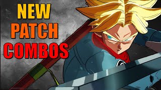Trunks New Patch Combos(v1.38) - DBFZ