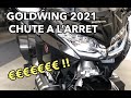 Honda goldwing 2021 chute  larrt combien pour les rparations 