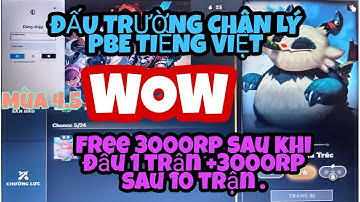 HOT TFT PBE 4.5 | HƯỚNG DẪN TẢI VÀ CÁCH CÀI TIẾNG VIỆT + FREE TIỀN MUA TRỨNG VÀ NHẬN LINH THÚ FREE !