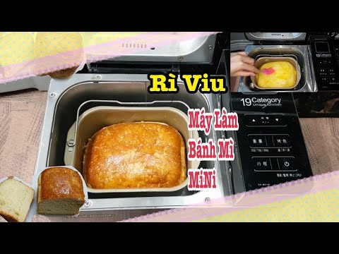 Video: Cách Làm Bánh Mì Trong Máy Làm Bánh Mì
