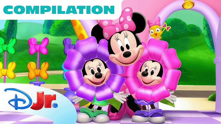 Minnie's Bow-Toons Fashion Day 🎀👗 | 20 Minute Compilation | @disneyjr