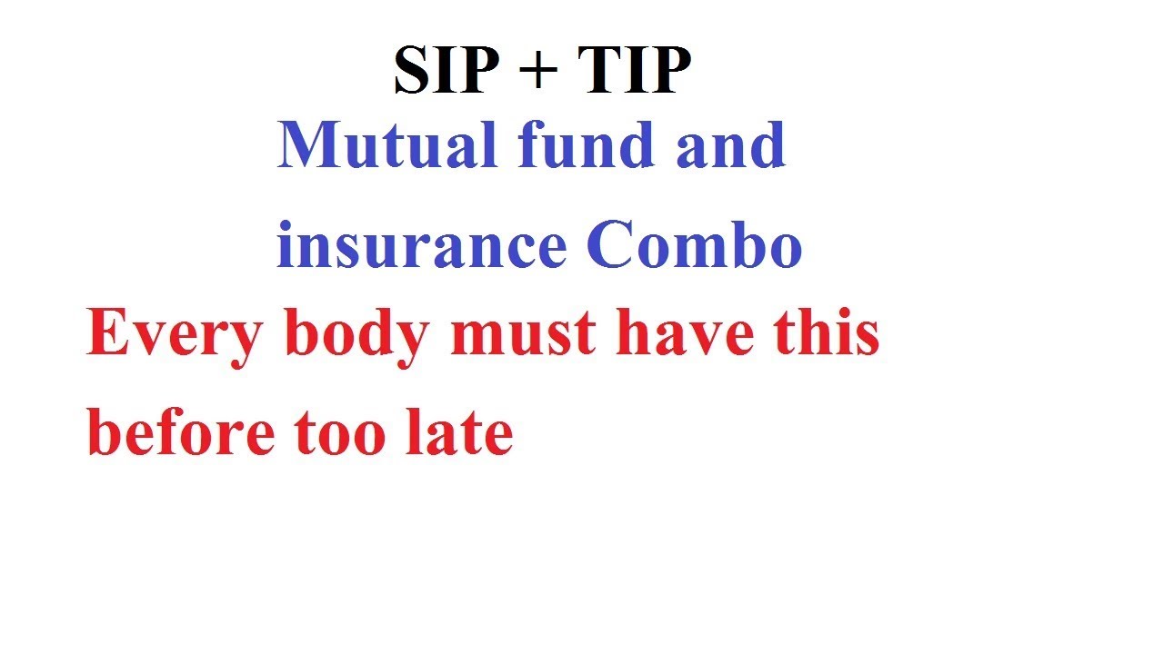 SIP and TIP best investment options in india YouTube