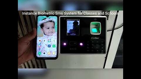 Biometric Sms Attendance System.   #biometricsystem #fingerprintdoorlock #biometricascienceclasses