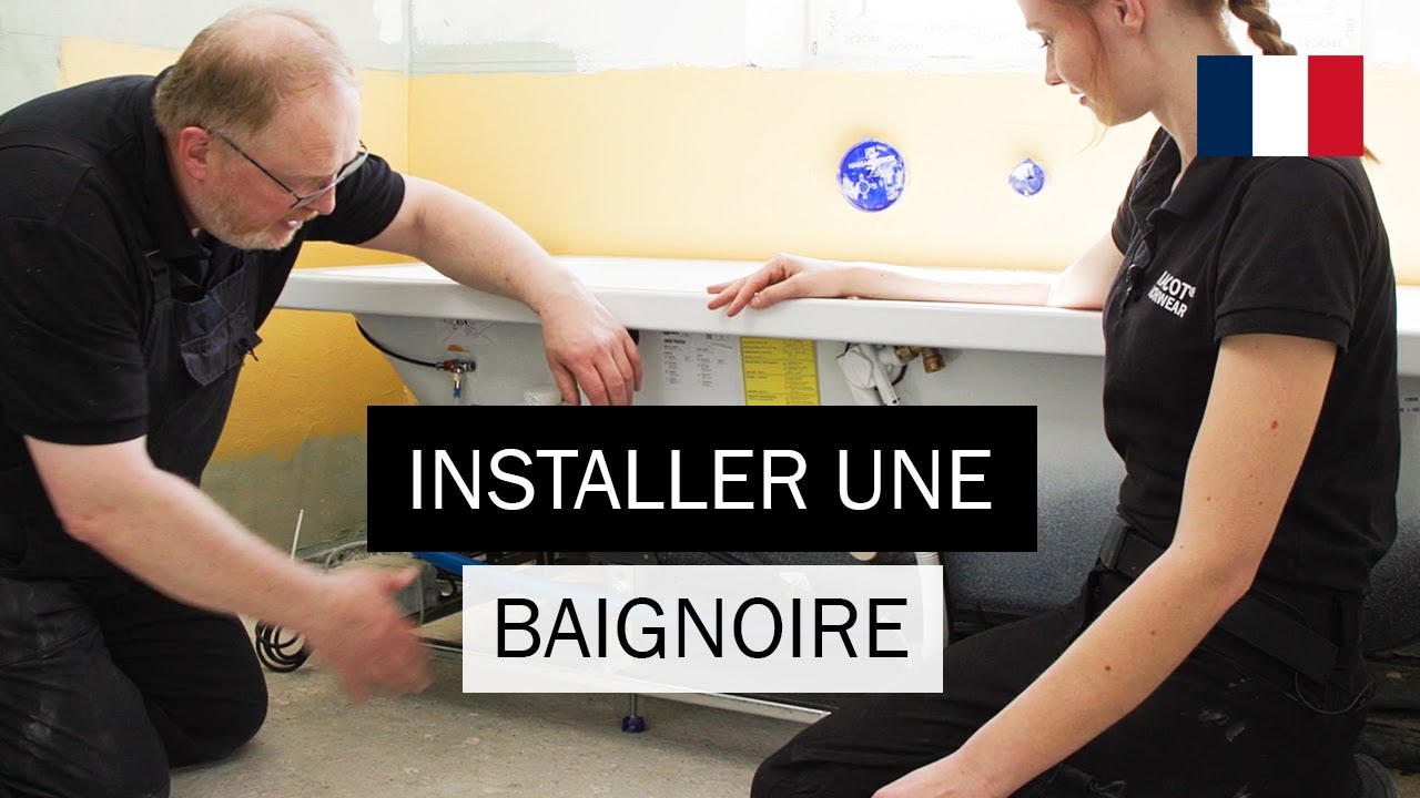 COMMENT INSTALLER UN VIDAGE DE BAIGNOIRE - TUTO PLOMBERIE - LJVS 