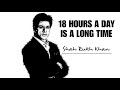 I work 18 hours a day - Shahrukh khan (53rd Birthday Special)