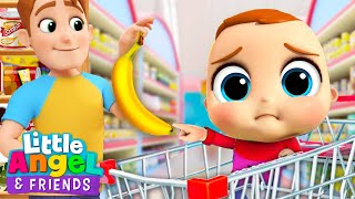 Baby John, What's Wrong? | Little Angel And Friends Kid Songs