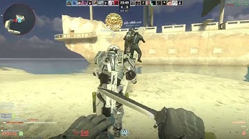 CS2 Zombie Escape ze_pirates_port_royal final stage 5 s On GFL Server (ezz boss ending xD)