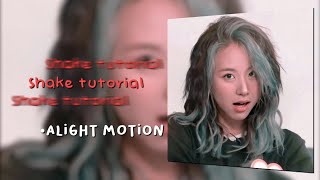 Shake tutorial alight motion|| Turtle Rabbit Chu