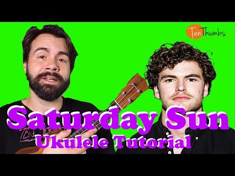 Vance Joy - Saturday Sun - Super Easy Beginner Ukulele Tutorial