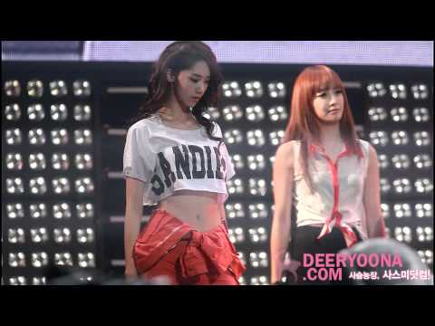 [fancam] 111023 SNSD YoonA - Dance battle @ SMTown NewYork