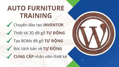 Video Giới thiệu Furniture Tool: Tự Động 3D + BOM + Bản Vẽ