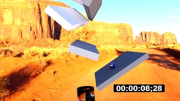 Blender Animation - obstacle course