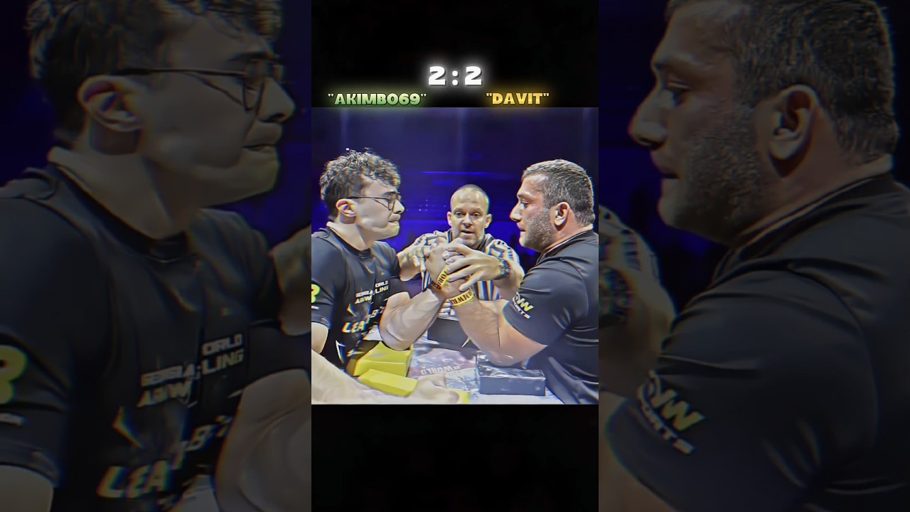 Unbelievable Arm Power 🤯 Battle | Akimbo69 vs Davit Samushia - Insane Arm Wrestling Battle! 