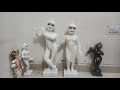 Isckon art  iskcon style radha krishna marble murti collection   white marble radha krishna