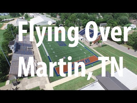 Flying Over the UT Martin Campus In 4K Ultra High Definition