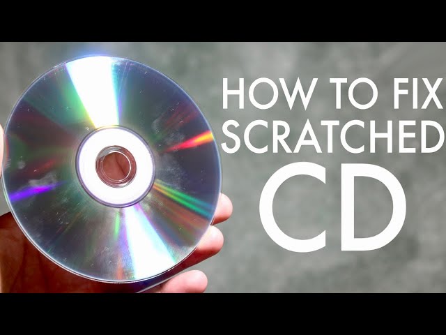 4 Ways to Fix a Scratched CD - wikiHow
