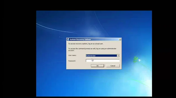 Recover quickly on Windows 2008/R2/Windows 7