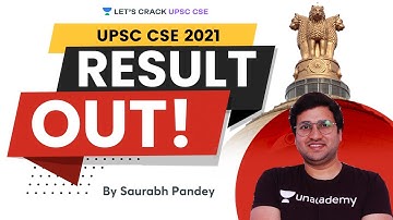 UPSC CSE 2021 Result Out! | Saurabh Pandey