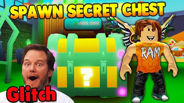 Spawning Secret Chests At Command in Roblox Tapping Simulator
