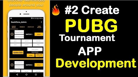 Create Pubg tournament 🎮 application // Full Tutorial Part 2 🔥