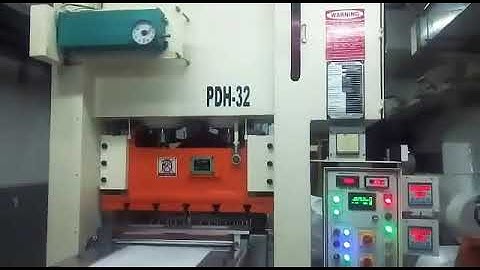 High speed press machine