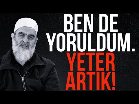 BEN DE YORULDUM. YETER ARTIK! | Nureddin Yıldız