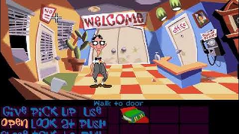 Day of the Tentacle (Macintosh version) running in ScummVM