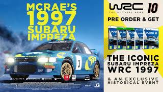 Drive Colin McRae’s Subaru Impreza! (WRC 10)