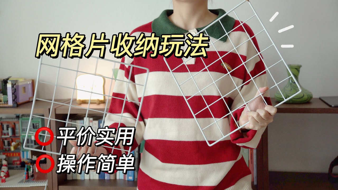 網格片的10種收納玩法，多場景適用，可行性高，實操詳細步驟分享 | 蒜蒜蒜了八