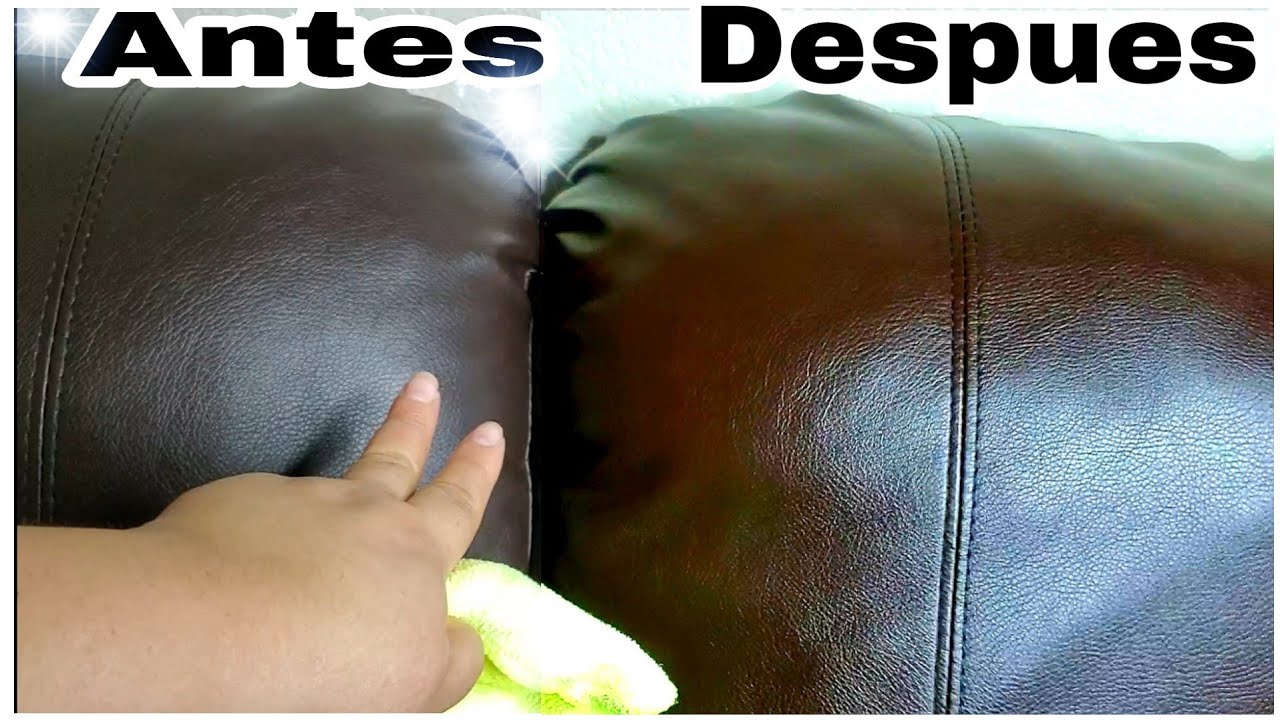 Cómo limpiar un sofá de piel