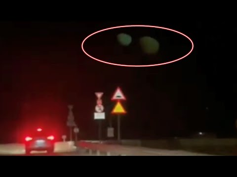 Massive moons or planetoid like objects filmed in the Dubai sky from many angles, locations