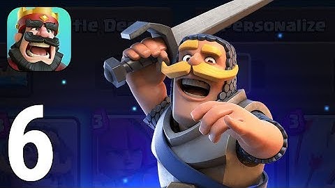 Clash Royale Gameplay Walkthrough Part 6 - Bone Pit Arena 2 [iOS/Android Games]